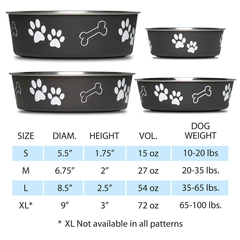 Loving Pets Bella Bowl (Set of 2)