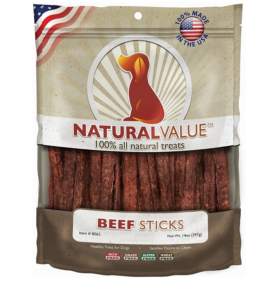 Loving Pets Natural Value® Soft Chew Beef Sticks